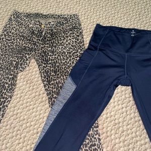 Léopard jeans and yoga leggings🖤